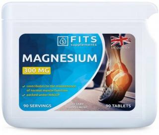 Magnézium 300mg (Horčík) - 90 tabliet - Fits Supplements