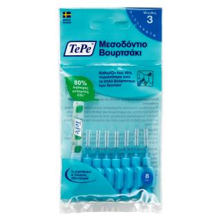 Medzizubné kefky TePe Original 0,6 mm, modré-sáčok 8ks