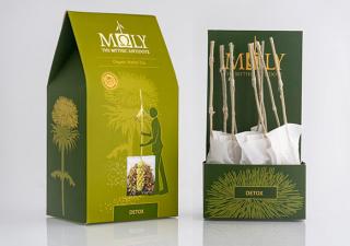 Prémiový BIO bylinkový čaj MOLY Detox - 20g (vyrobené v Grécku)