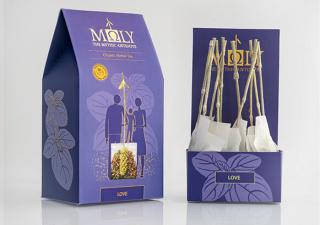 Prémiový BIO bylinkový čaj MOLY Love - 23g (Vyrobené a baléné v Grésku)