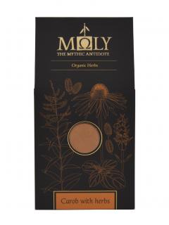 Prémiový BIO bylinkový čaj MOLY - Rohovník obyčajný - 250g (Vyrobené a baléné v Grésku)