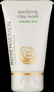 Prírodná čistiaca ílová maska Rosenserien 40ml (100% prírodné - vyrobené vo Švédsku)