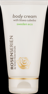 Prírodný telový krém s Vavrínom kubébovým - Rosenserien 200ml (100% prírodné - Vyrobené vo Švédsku)