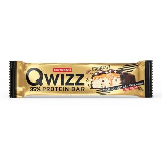QWIZZ PROTEIN BAR, 60 g, slaný karamel - Nutrend