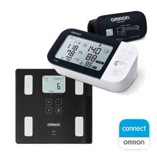 Set tlakomer OMRON M7 Intelli IT + váha OMRON Viva