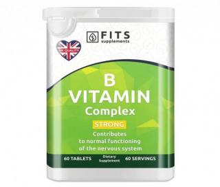 Vitamín B complex-extra silný 60tabliet - Fits Suplements