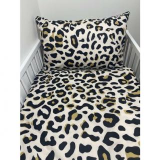 Posteľná obliečka do postieľky Leopard 90x130/45x65 cm