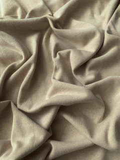 Posteľná plachta Jersey 007-Béžova 90x200 cm