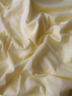 Posteľná plachta Jersey 008-Žltá 180x200 cm