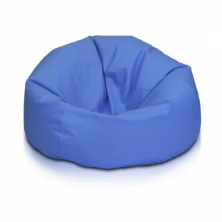 Sedací vak SAKWA L Ekokoža/Polyester: E10-Modrá svetlá(Ekokoža)