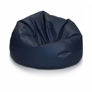 Sedací vak SAKWA L Ekokoža/Polyester: E11-Modrá tmavá (Ekokoža)
