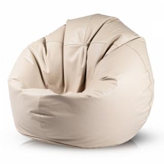 Sedací vak SAKWA L Ekokoža/Polyester: E17-Kapučíno(Ekokoža)