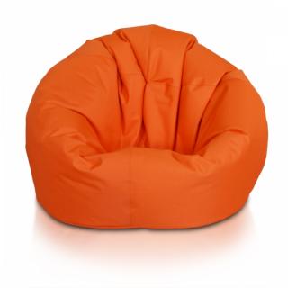 Sedací vak SAKWA L Ekokoža/Polyester: NC09-Oranžová pomaranč(Polyester)