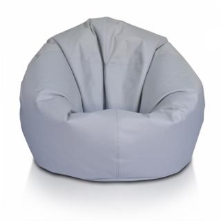 Sedací vak SAKWA L Ekokoža/Polyester: NC13-Sivá svetlá(Polyester)