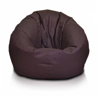 Sedací vak SAKWA L Ekokoža/Polyester: NC15-Hnedá tmavá(Polyester)