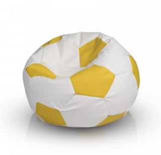 Sedací vak Sport M Ekokoža ekokoža: E3 - Oranžová svetlá