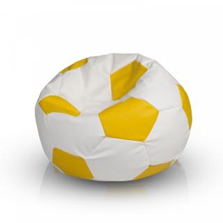 Sedací vak Sport S ekokoža: E18 - Žltá slnko
