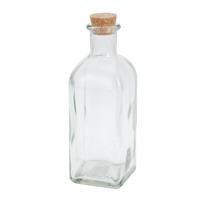 Fľaška sklo+zátka korok 0,5l
