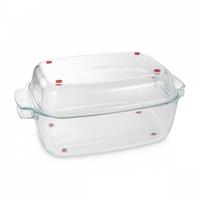 Pekáč s poklopom Tescoma GrandCHEF 40 x 26 cm, sklenený