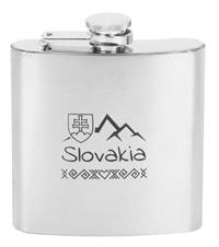 Ploskačka Slovakia 177 ml, nerez