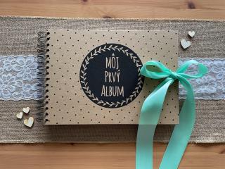 Môj prvý album – POLKA DOT – mentolková