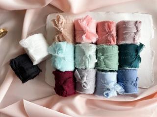 Šifónová stuha Blush