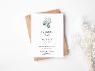 Svadobné oznámenie no.108 Extra textová verzia (Nestandardné texty, ďalšia jazyková verzia)
