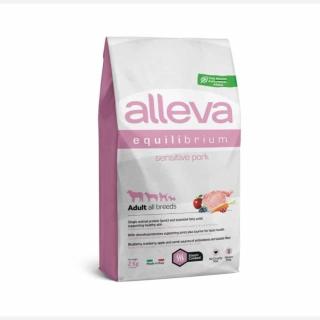 Alleva EQUILIBRIUM dog adult sensitive all breeds pork 2 kg