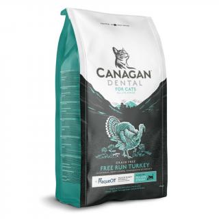 Canagan Cat Dental Free-Run Turkey dentálne granule pre mačky Hmotnosť: 4 kg