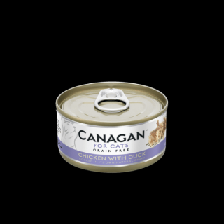 Canagan Cat kura a kačica - konzerva pre mačku 75 g