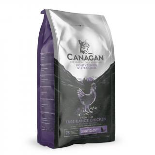 Canagan Cat Sterilised Light Senior granule pre sterilizované mačky Hmotnosť: 1.5 kg