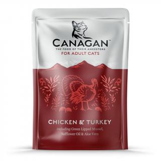 Canagan Cat taštička pre mačky - kura a morka 85 g