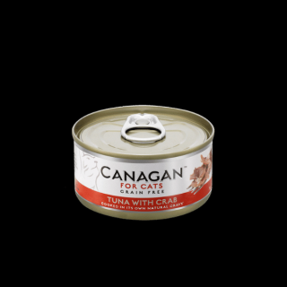 Canagan Cat tuniak a krab - konzerva pre mačku 75 g