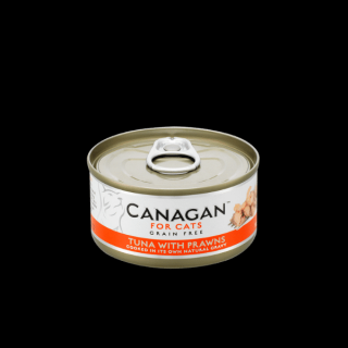 Canagan Cat tuniak a krevety - konzerva pre mačku75 g