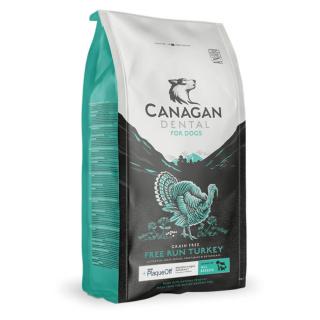 CANAGAN Dental Free-Run Turkey granule pre zdravé zuby a ďasná Hmotnosť: 2 kg