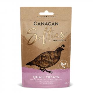 Canagan Dog Softies Quail mäkké pamlsky – prepelica 200 g
