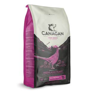 Canagan Highland Feast granule pre psa Hmotnosť: 2 kg
