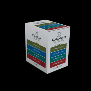 Canagan Pouch Multipack balenie taštičiek 8 x 85 g