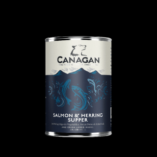 Canagan Salmon & Herring konzerva pre psa 400 g