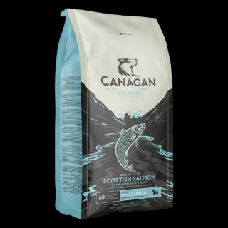 CANAGAN Small Breed Scottish Salmon granule pre malé plemená Hmotnosť: 6 kg