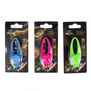 DUVO+ Fluo Flashlight svietiaci prívesok na obojok