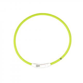 DUVO+ LED svietiaci obojok - zelený Veľkosť: 45 cm