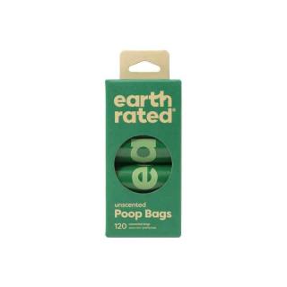 Earth Rated eko vrecká bez vône 8 roliek (120 ks)