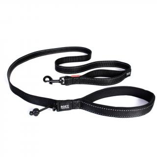 Ezydog Soft Trainer Traffic Control vodítko - 180 cm čierne