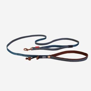 EZYDOG vodítko SOFT TRAINER LITE TRAFFIC CONTROL - 180 cm denim