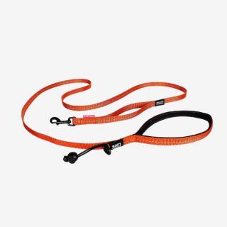 EZYDOG vodítko SOFT TRAINER LITE TRAFFIC CONTROL - 180 cm oranžové