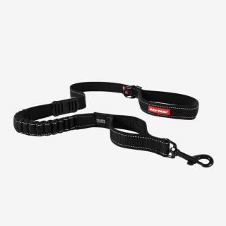 EZYDOG vodítko ZERO SHOCK LEASH - 120 cm čierne