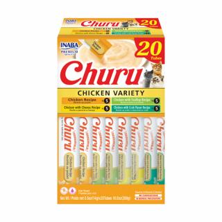 Inaba Churu Pyré Chicken - krémová odmena 20 túb