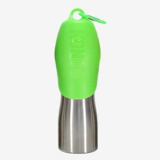 KONG H2O nerezová fľaša na vodu pre psy 740 ml Farba: Zelená