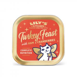 Lily's Kitchen Cat Christmas Smooth Pate Turkey Feast 85g